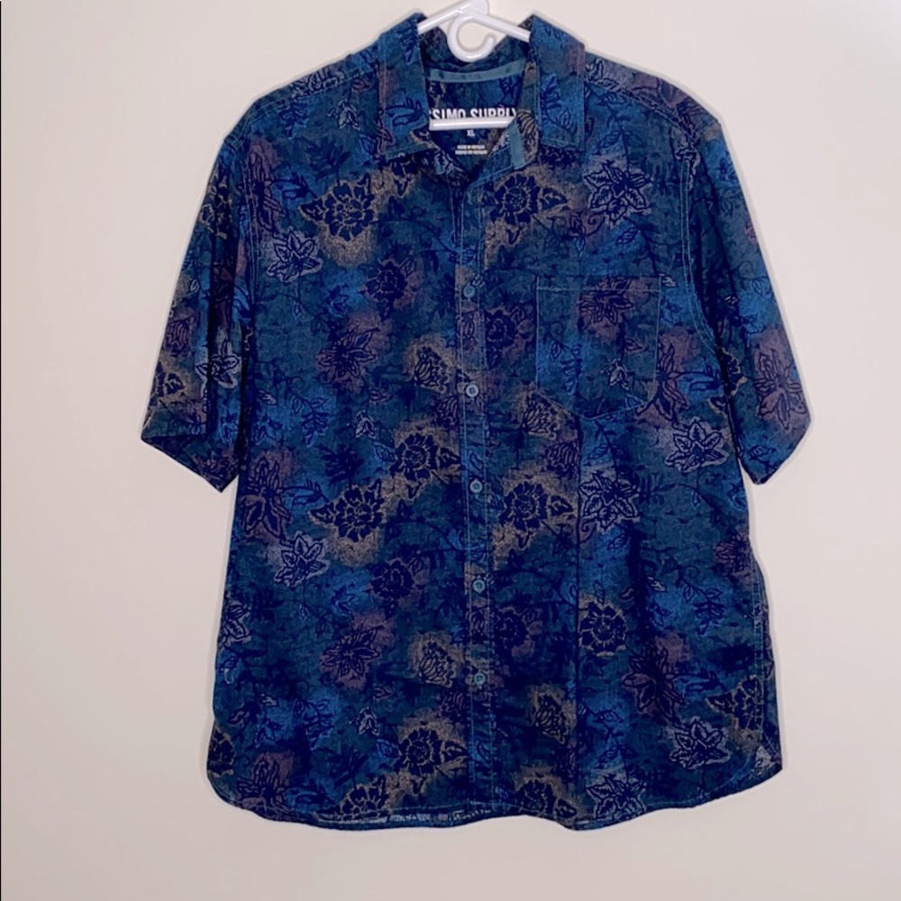 Massimo supply company Short sleeve shirt men’s XL